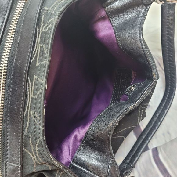 Coach Signature with Pleated Front, Shoulder bag Vintage - Picture 6 of 12